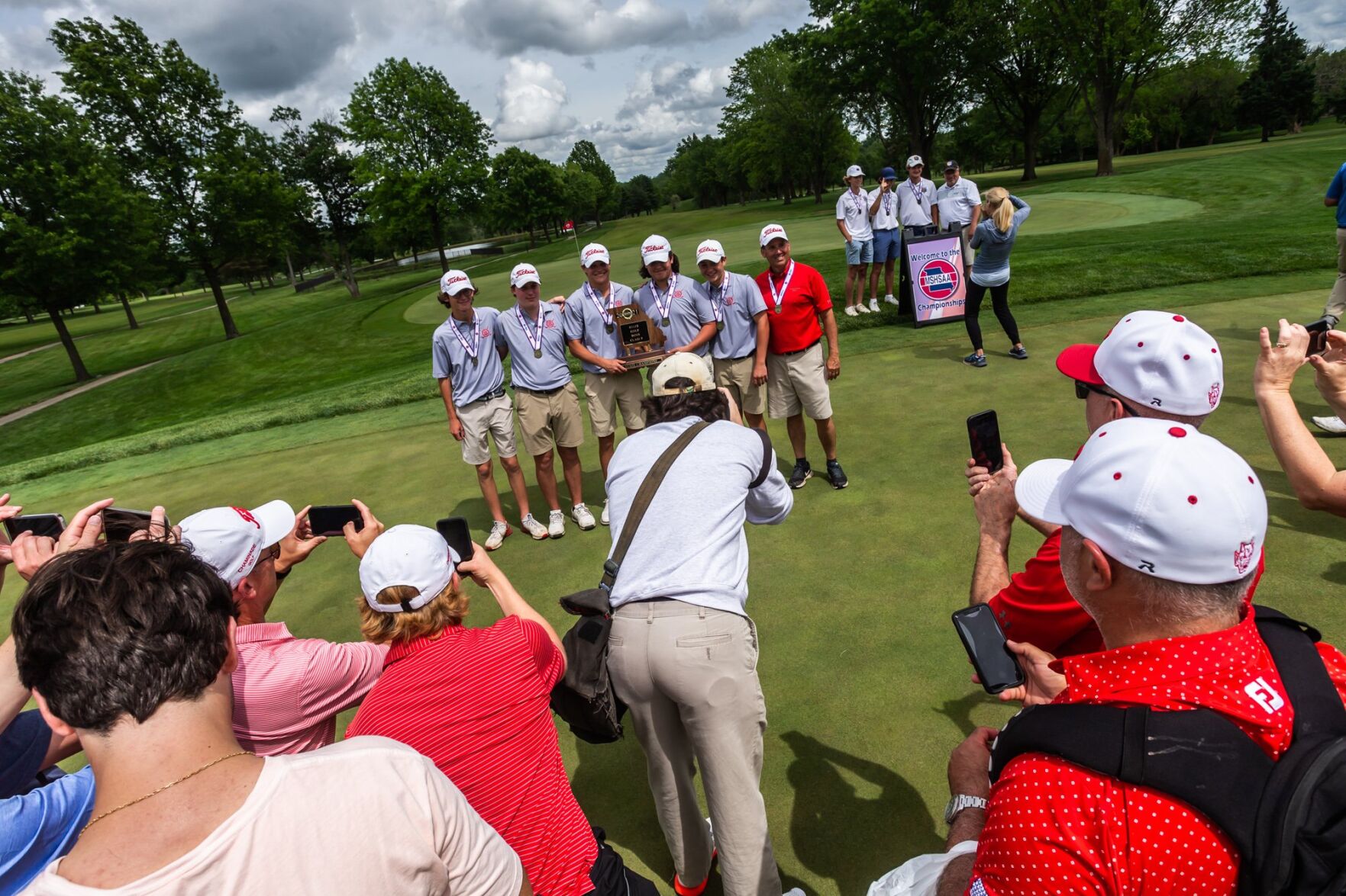 Class 5 boys golf state tournament, final round